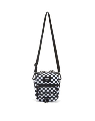 VANS BAIL SHOULDER BAG - BLACK-WHITE