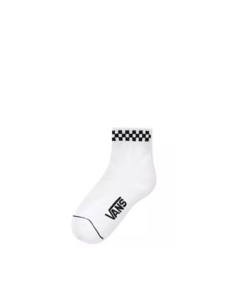 VANS PEEK-A-CHECK CREW 6.5-10 1PK - WHITE-BLACK