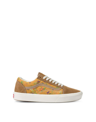 VANS COMFYCUSH OLD SKOOL - FATAL FLORAL GOLDEN BROWN