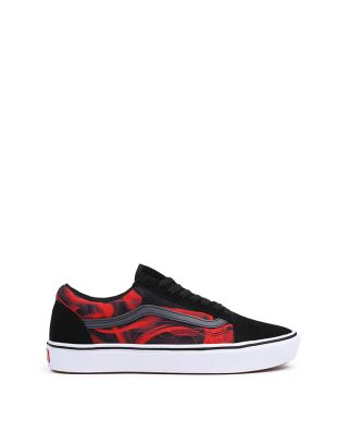 VANS COMFYCUSH OLD SKOOL - AFTER DARK BLACK/RED