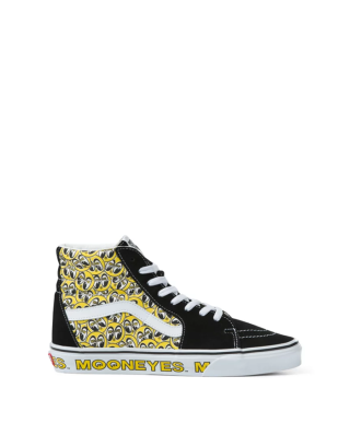 VANS SK8-HI - MOONEYES BLACK/YELLOW