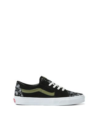 VANS SK8-LOW - PAISLEY SUEDE BLACK