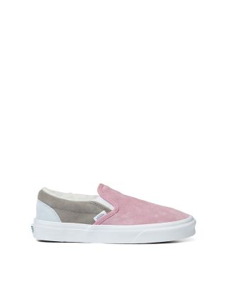 VANS CLASSIC SLIP-ON - PIG SUEDE/SHERPA MULTI COLOR