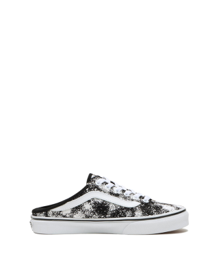 VANS STYLE 36 MULE - (OVERSPRAY) BLACK/TRUE WHITE