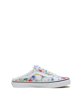 VANS STYLE 36 MULE - (OVERSPRAY) WHITE/TRUE WHITE